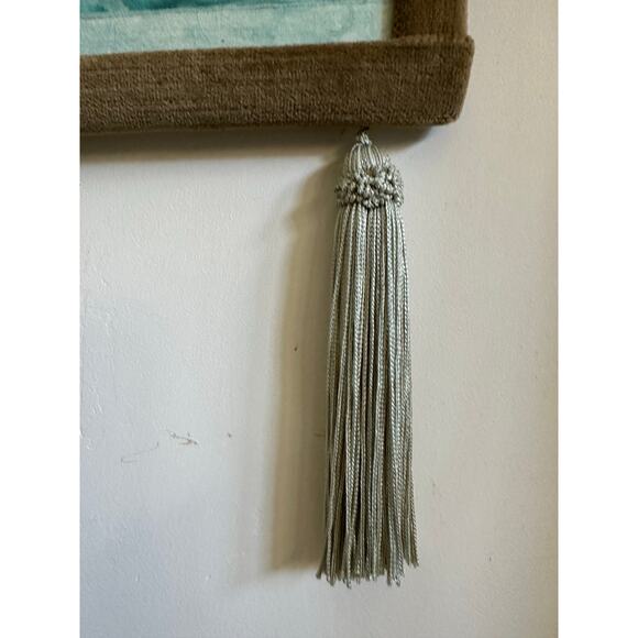 Tapis Millenia Art Canvas Tapestry Tassels Vintage picture hanging wall decor - Picture 5 of 12